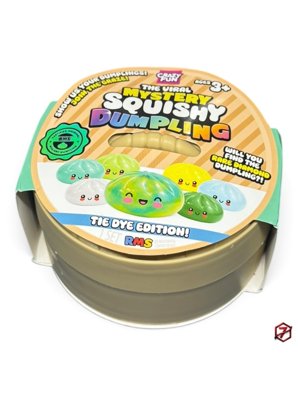 RMS Viral Mystery Squishy Dumpling Tie Dye Edition Blind Box NEW 2026